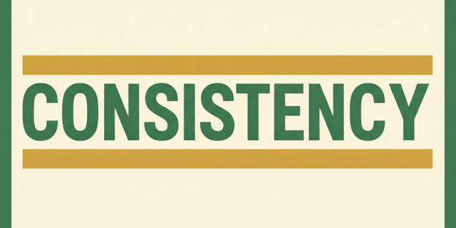 Built by Consistency, Not Inspiration