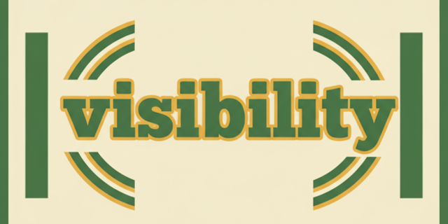 Visibility Is Not the Enemy